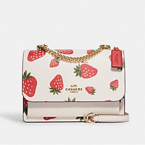 Coach KLARE CROSSBODY WITH WILD STRAWBERRY PRINT (COACH CH333) - Picture 6 of 6